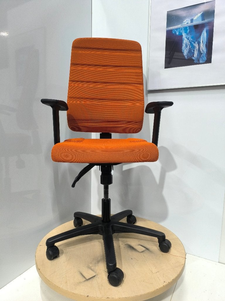 10x Oranje Ergonomische bureaustoel – modern design