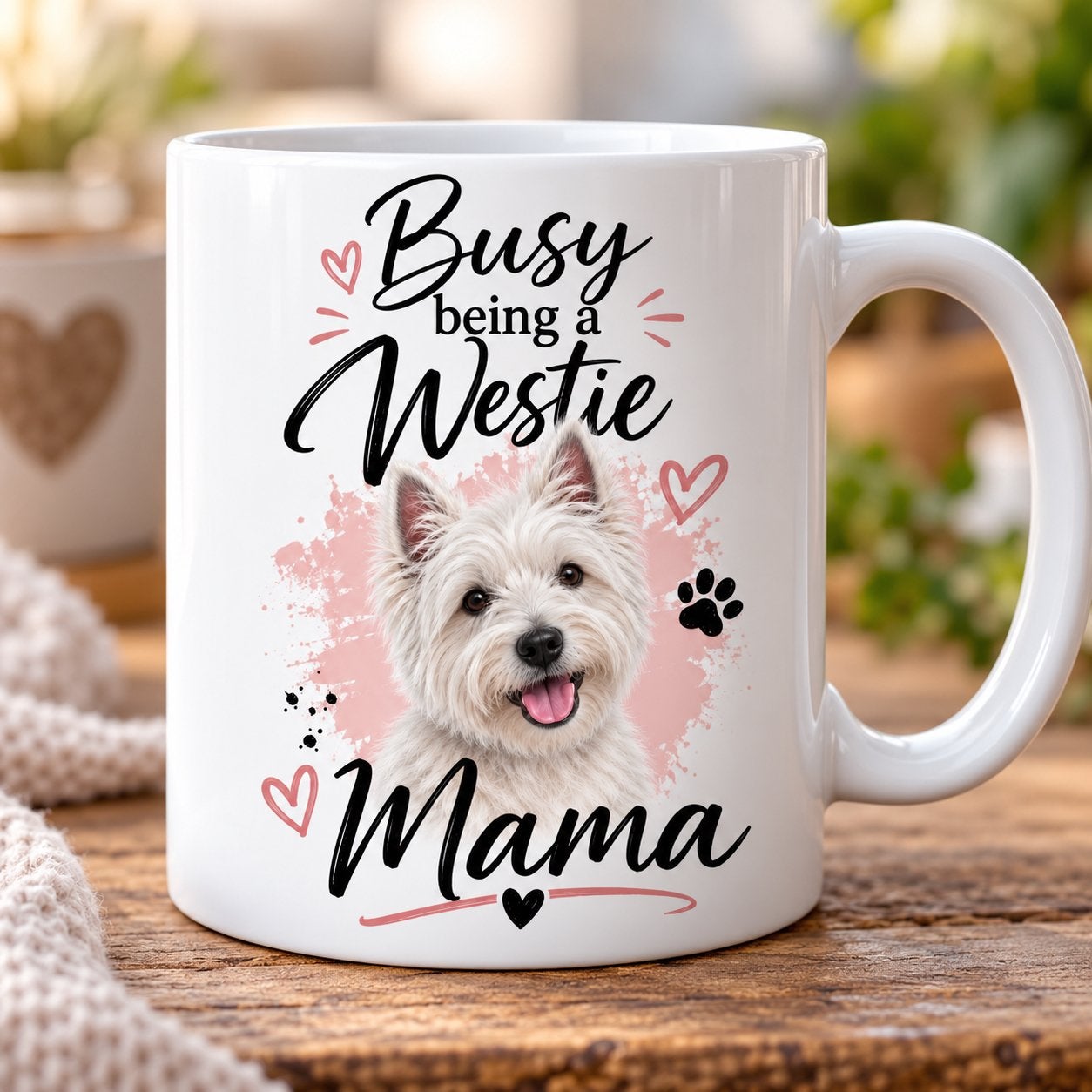 Busy being a Westie Mama - Mok, Dieren en Toebehoren, Verzenden, Nieuw