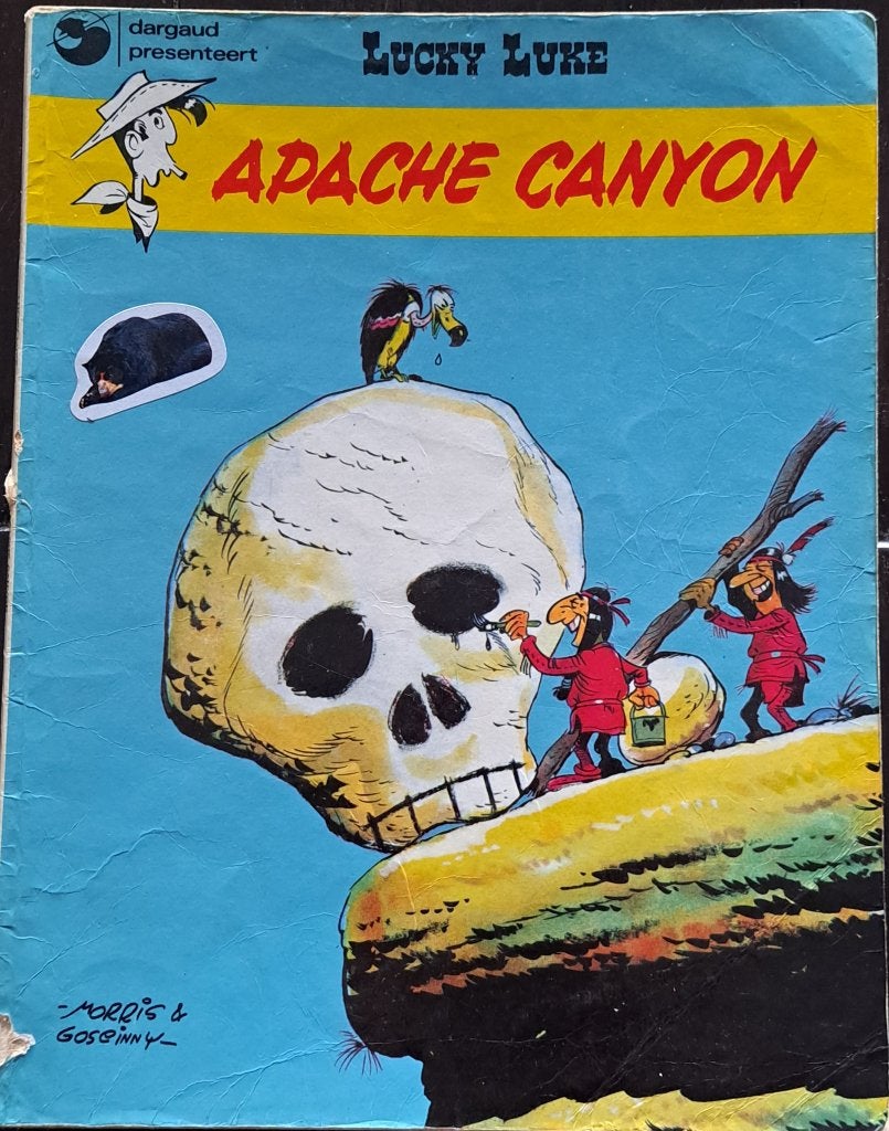 Lucky Luke - Apache Canyon, Eén stripboek, Ophalen of Verzenden, Gelezen