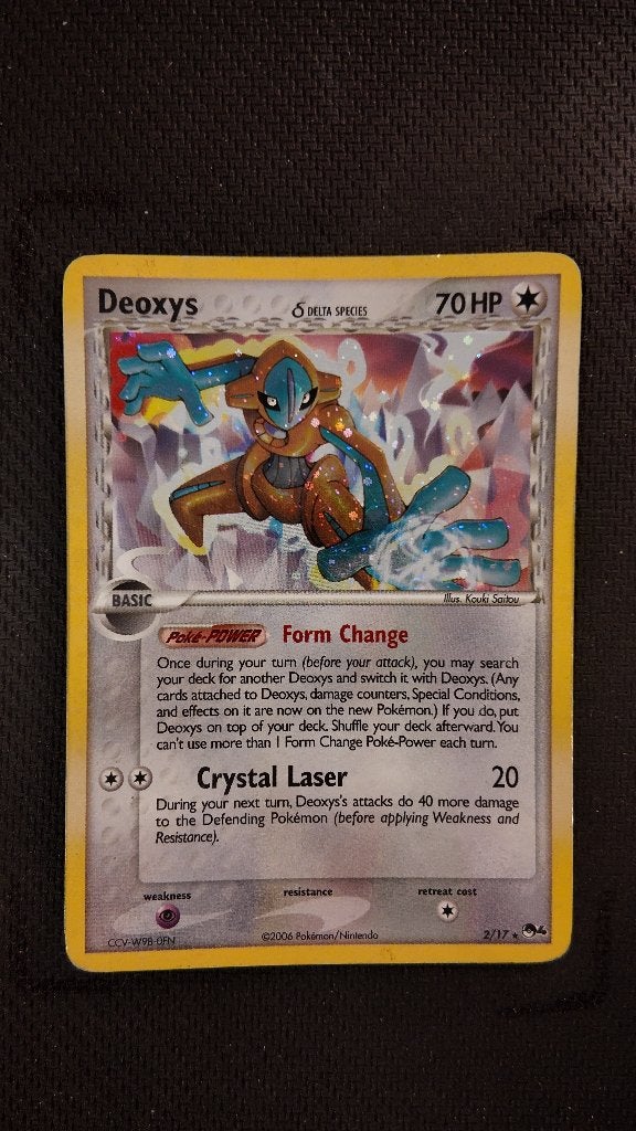 Deoxys δ 1 2 POP Series 4 | Pokemon kaart, Ophalen, Zo goed als nieuw, Losse kaart