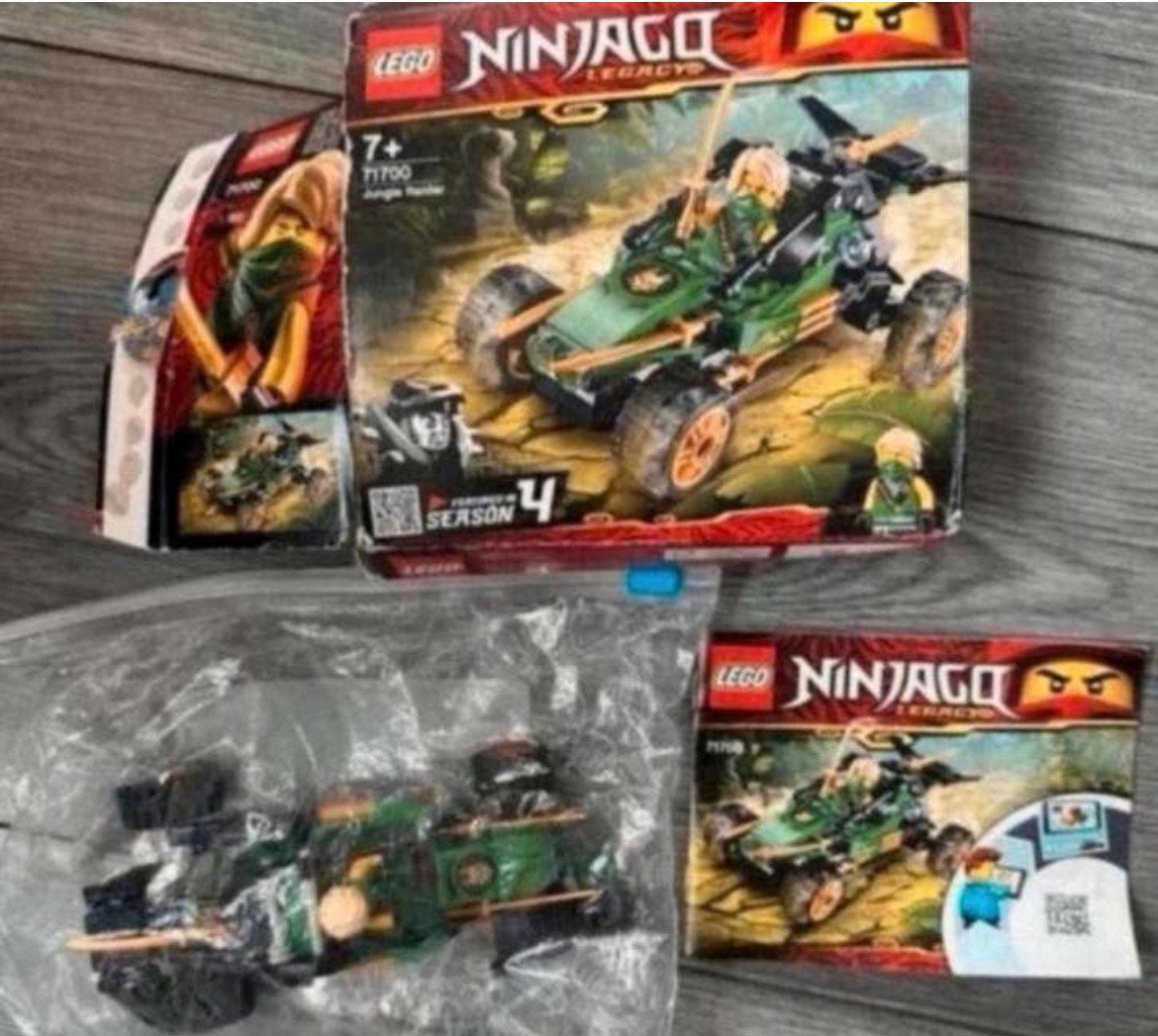Lego Ninjago 71700 jungle aanvalsvoertuig, Gebruikt, Lego, Ophalen of Verzenden, Compleet