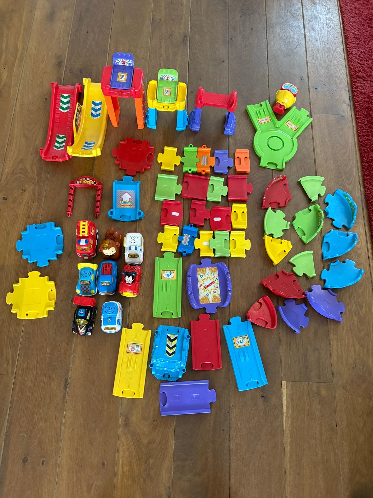 V-tech Toet Toet auto’s: Complete Set met 8 Voertuigen, Kinderen en Baby's, Speelgoed | Vtech, Ophalen, Gebruikt, 6 maanden tot 2 jaar