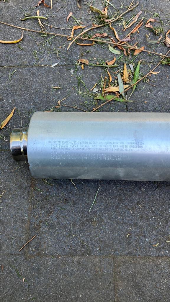 Originele uitlaat suzuki gsxr 1000, Ophalen of Verzenden