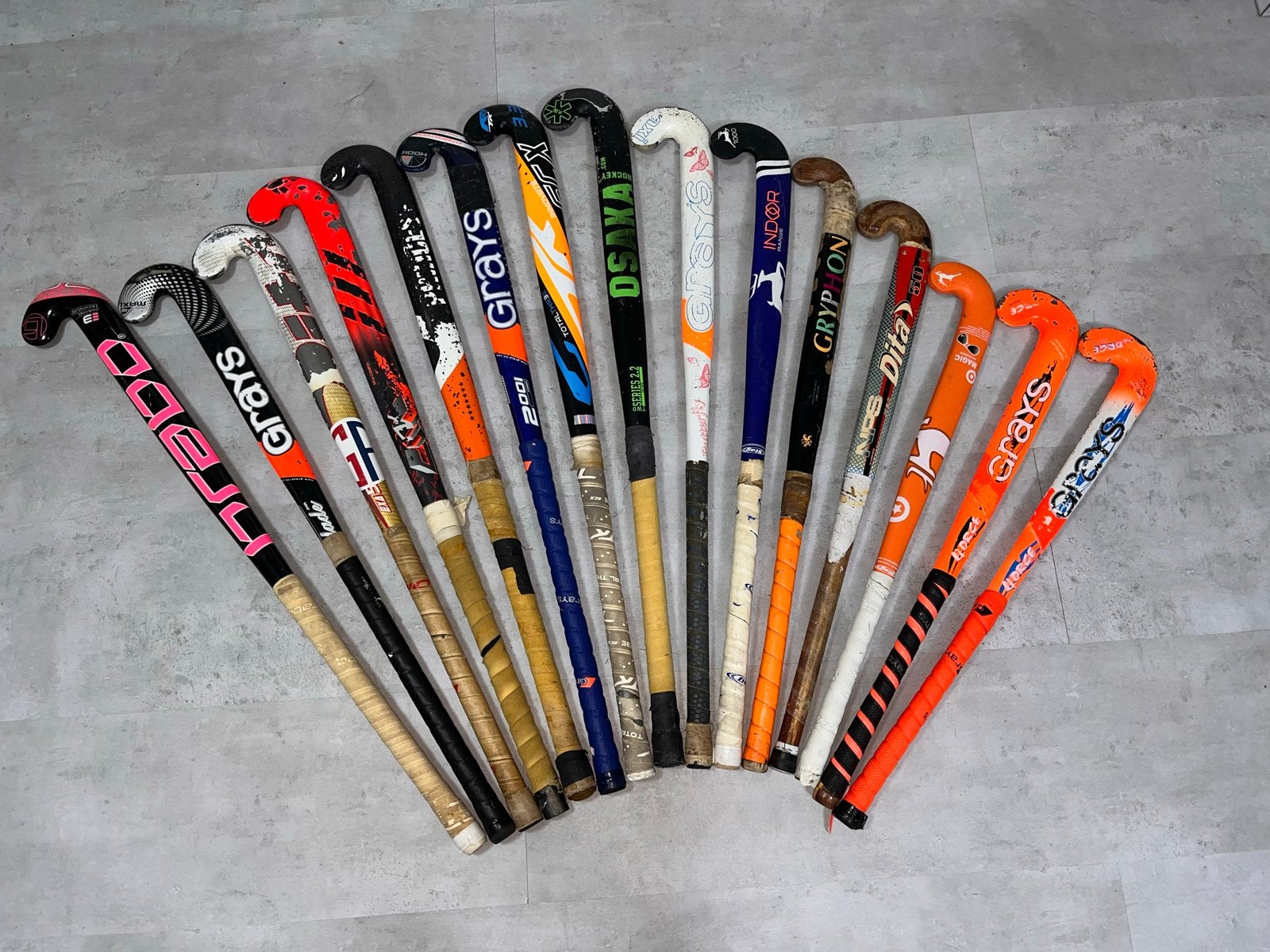 Merk hockey sticks (lees beschrijving!!), Ophalen, Zo goed als nieuw