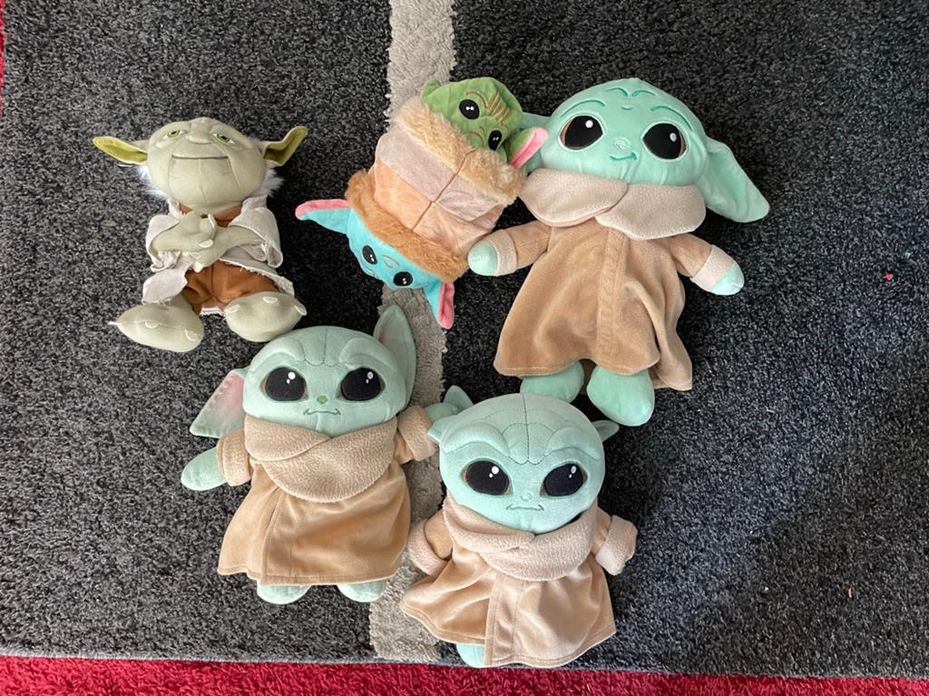 Leuke Baby Yoda / Yoda knuffels - The Mandalorian, Gebruikt, Overige merken, Overige typen, Ophalen of Verzenden