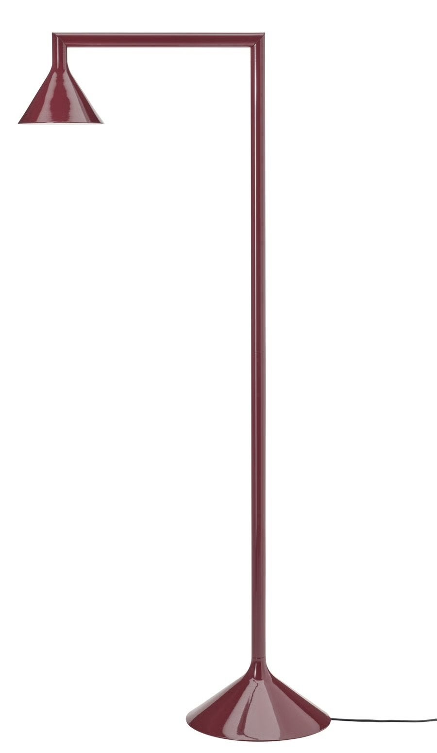 IKEA PS 2026 Staande uplight - Donkerrood, Huis en Inrichting, Zo goed als nieuw, Metaal, 150 tot 200 cm, E27 (groot)