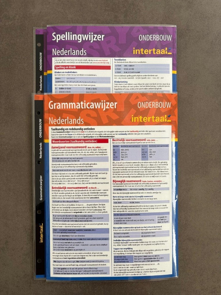 Nederlands Spelling en Grammaticawijzer onderbouw Intertaal, Nieuw, Ophalen of Verzenden, Intertaal, Nederlands