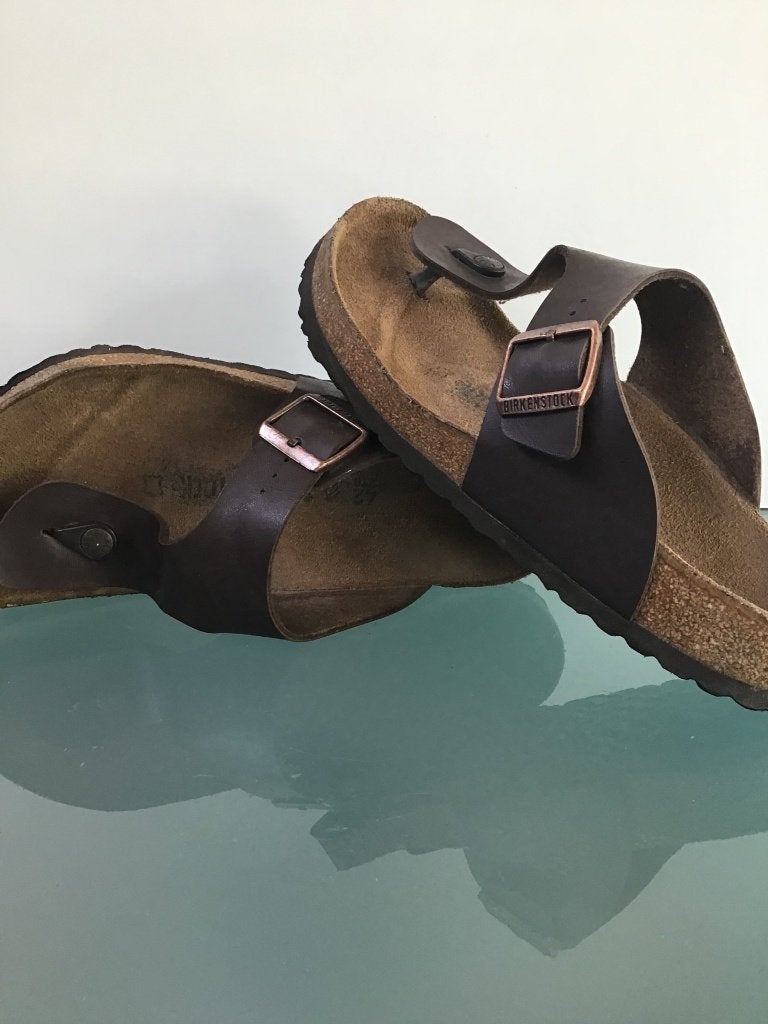 Birkenstock Ramses 42 | bruin | slippers | Gratis verzenden, Kleding | Heren, Schoenen, Slippers, Bruin, Verzenden, Zo goed als nieuw