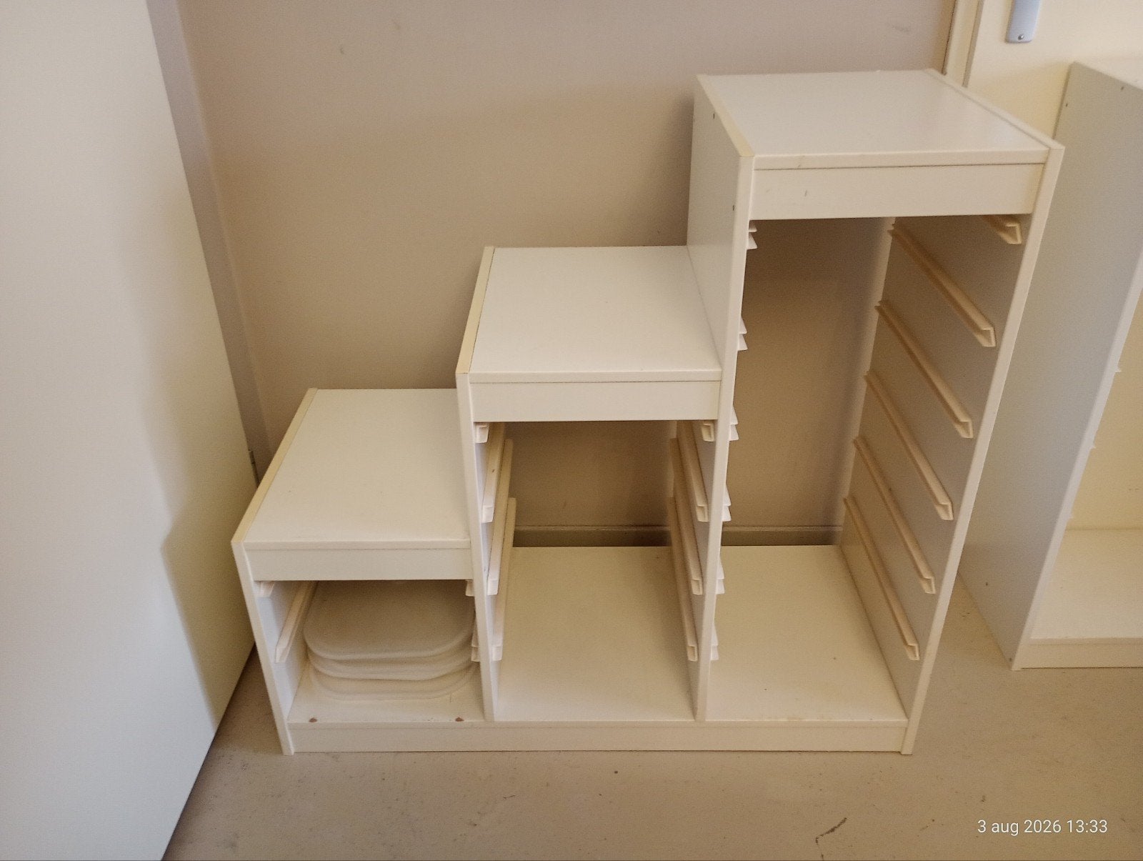 Witte modulaire trofast kast - Ikea, Ophalen, Gebruikt