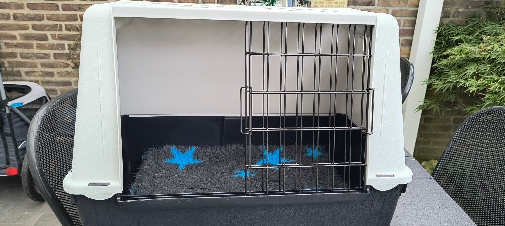 Honden auto reisbox/bench, Dieren en Toebehoren, Ophalen, Zo goed als nieuw, Overige typen