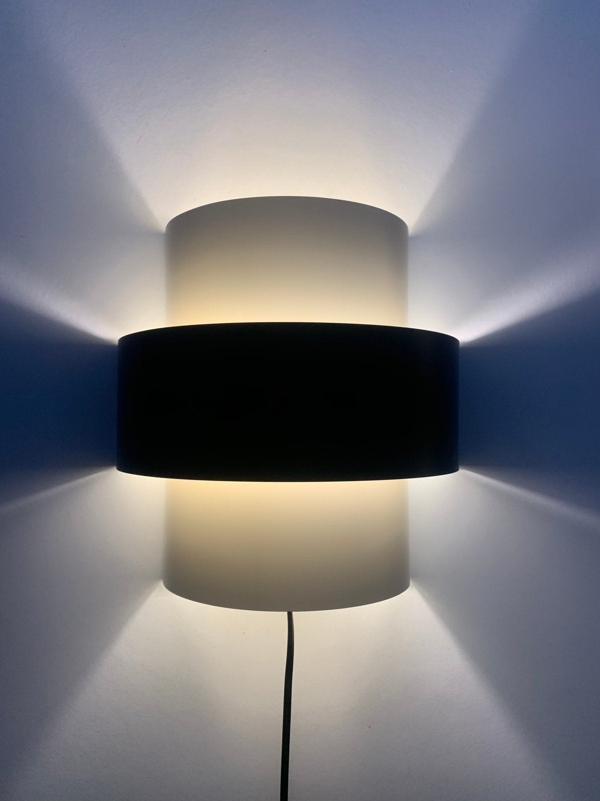 Anvia wall lamp 70s vintage silence of the lamps, Anvia, Gebruikt, Indirect licht, Metaal