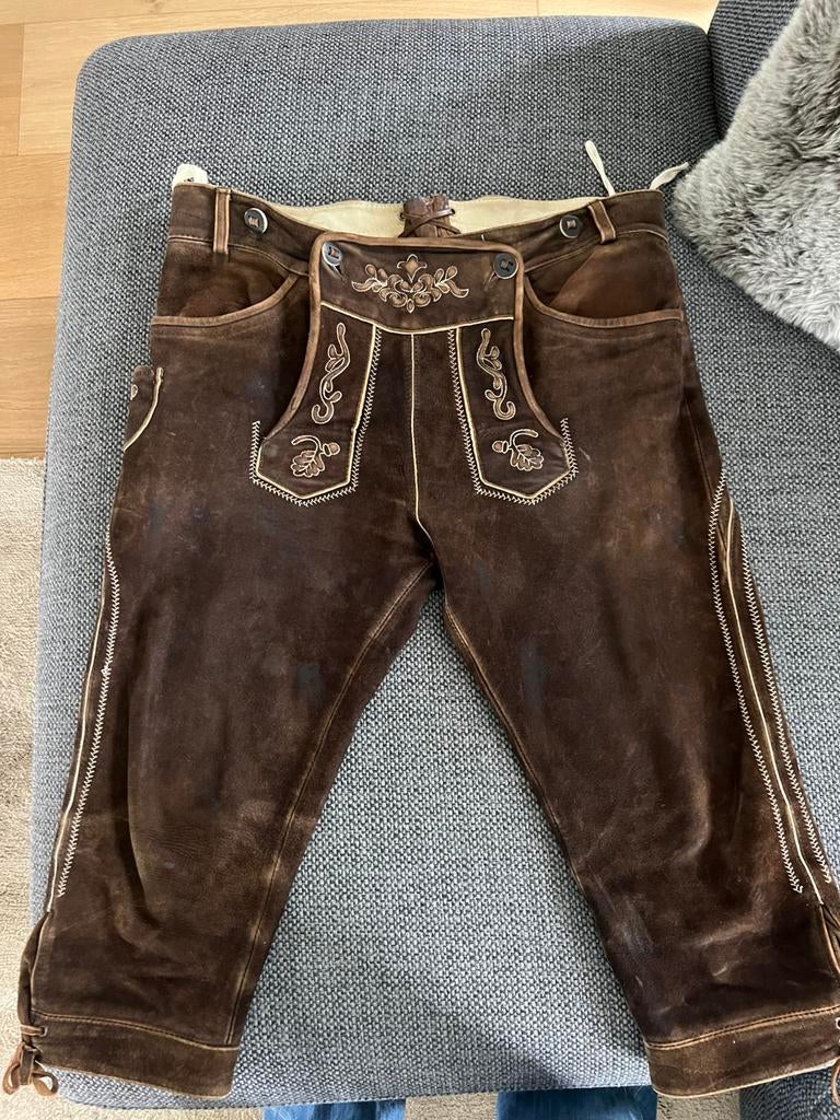 Lederhose maat 46 Country Maddox, Kleding | Heren, Ophalen of Verzenden, Overige thema's, Kleding, Gedragen