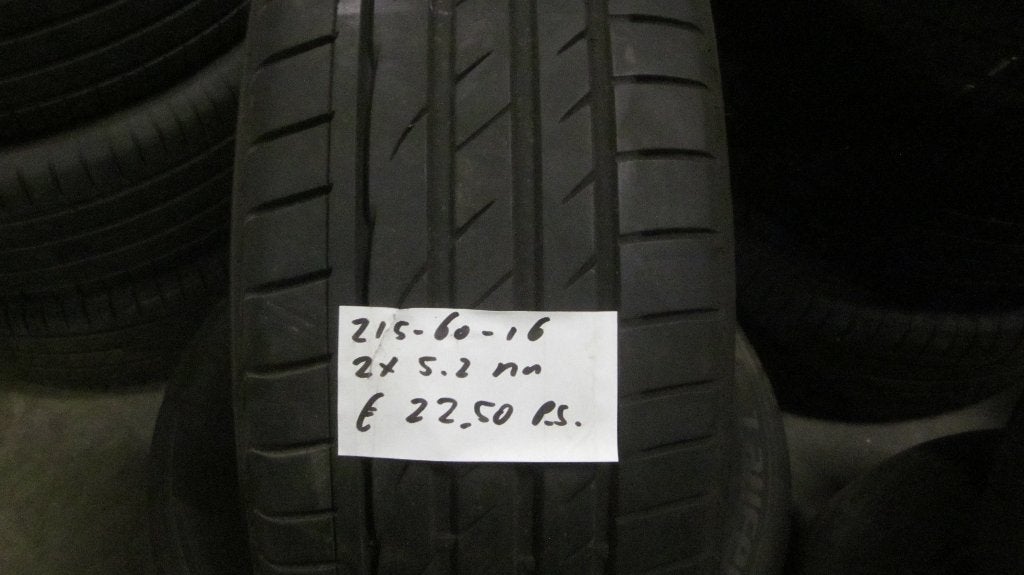 215 60 16 Diverse merken zomerbanden, Auto-onderdelen, Banden en Velgen, 16 inch, Ophalen of Verzenden, Band(en), Personenwagen