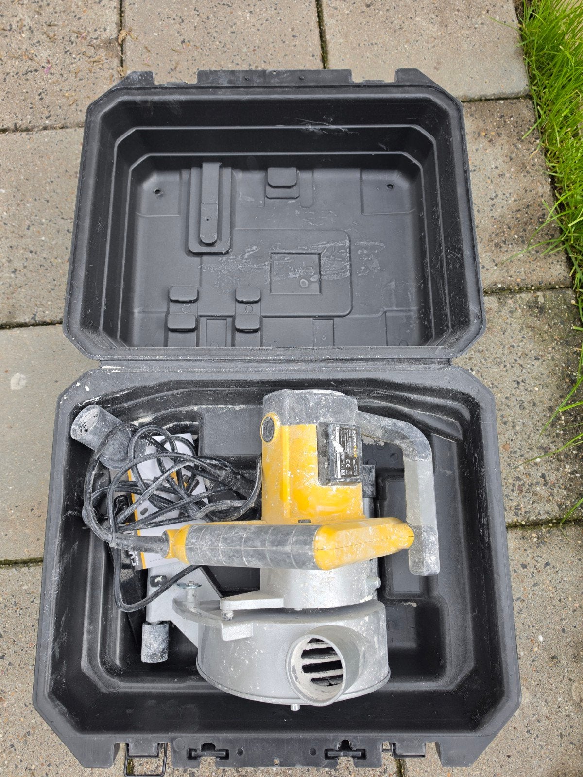 Powerplus Muurfrees - 2x Ø150mm, Ophalen, Zo goed als nieuw