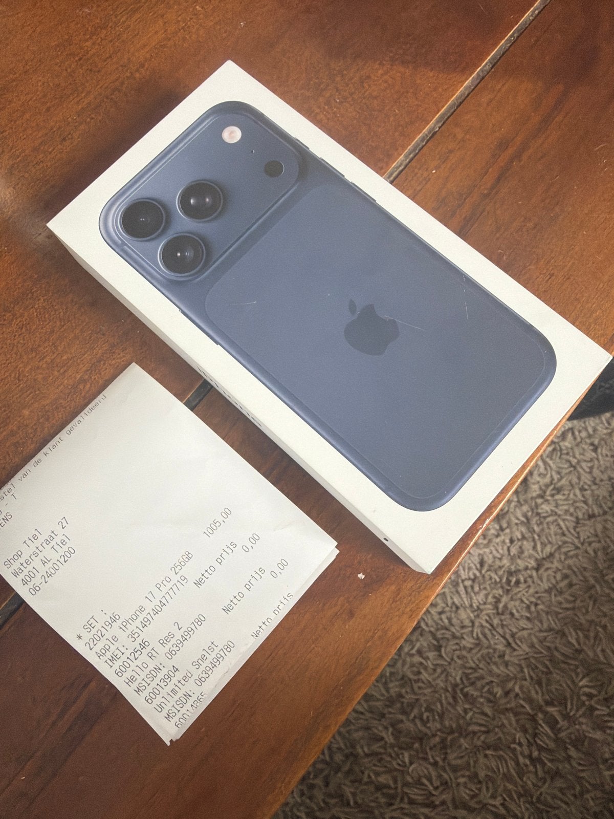 Foto 2 van GESEALD! Apple iPhone 17 Pro 256GB