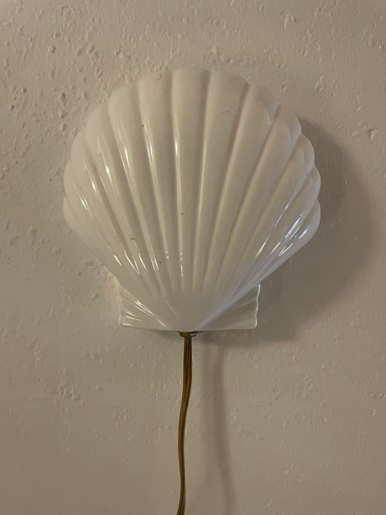Schelp Shell lamp, Ophalen of Verzenden, Gebruikt, Overige materialen