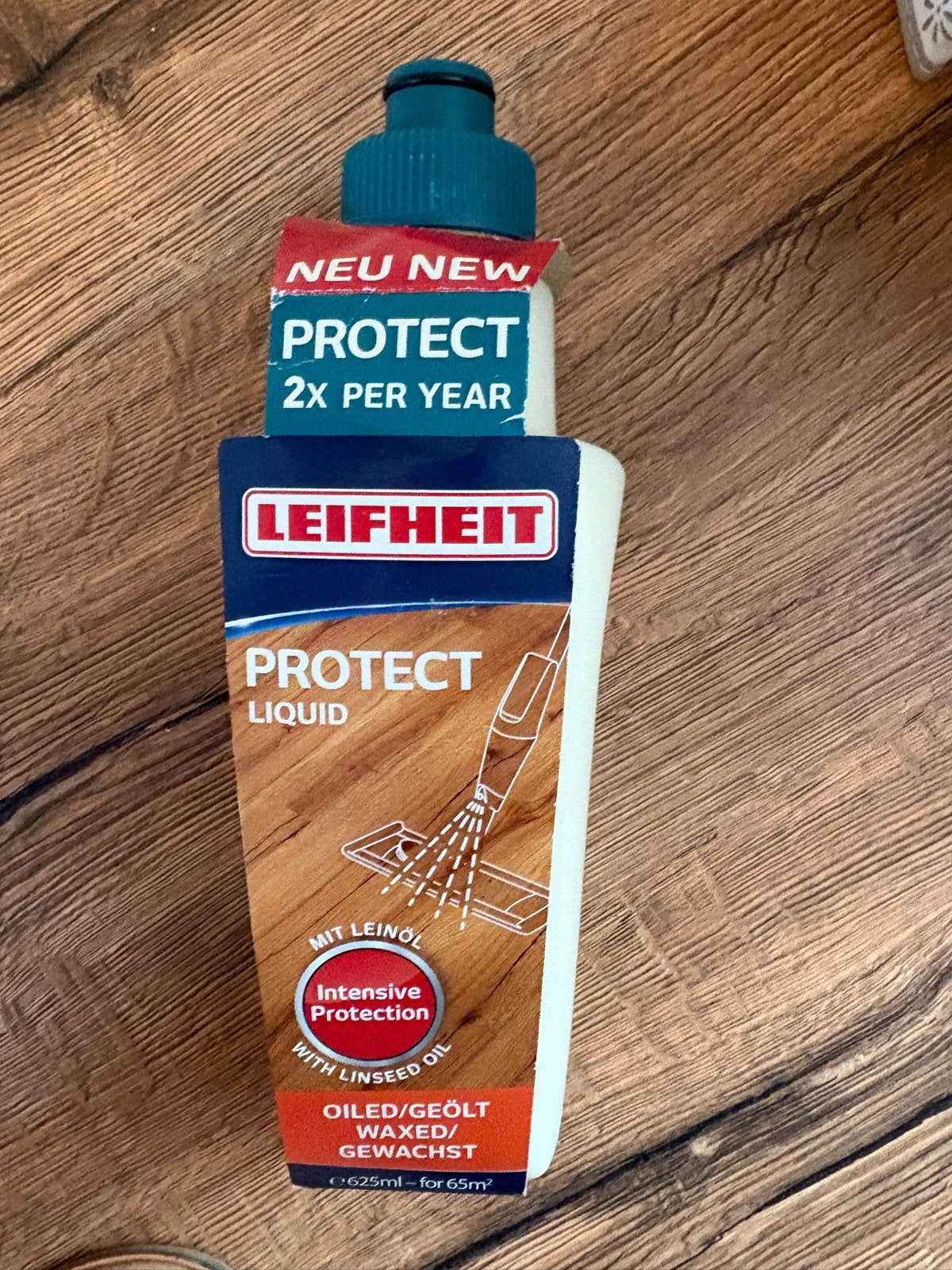 Leifheit Protect Vloeistof voor geoliede/gewaxte vloeren, Ophalen, Schoonmaakmiddel
