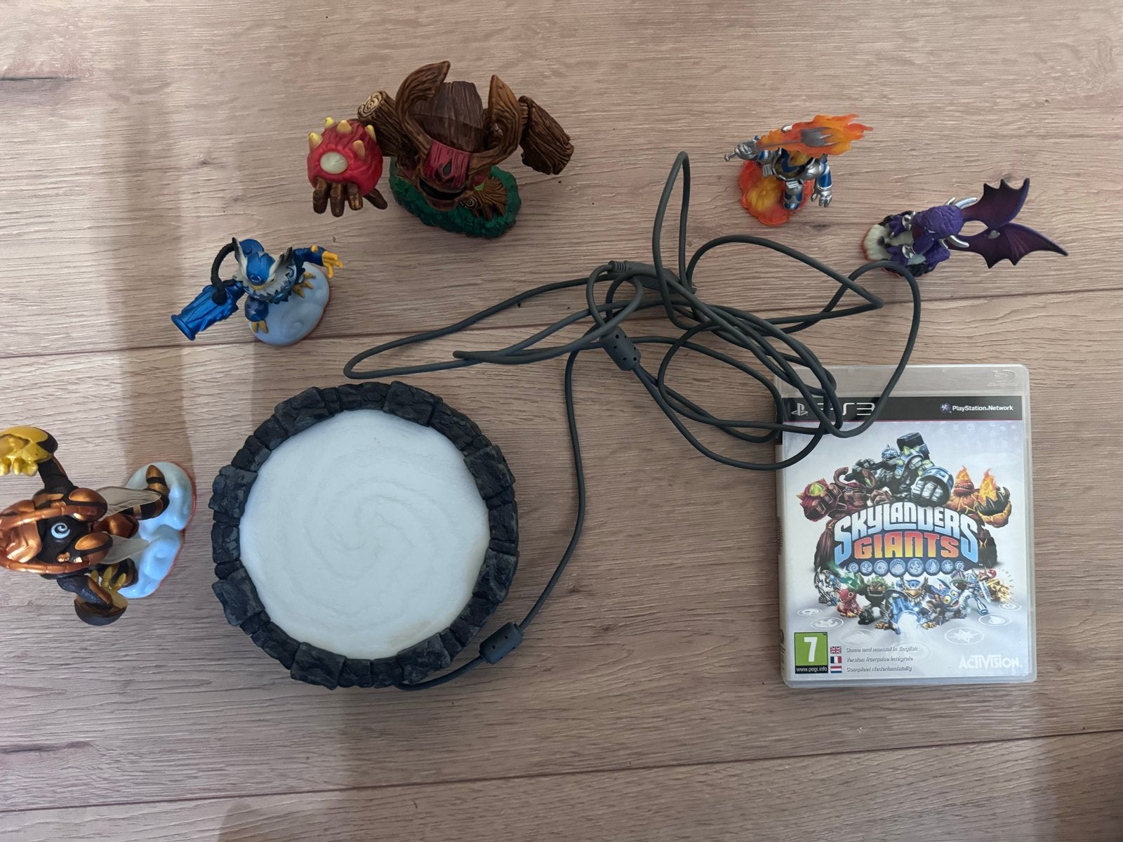 Skylanders Giants PS3 Pack met 5 figuren, Avontuur en Actie, Gebruikt, 1 speler, Ophalen of Verzenden