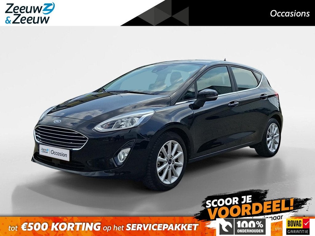 Ford Fiesta 1.0 EcoBoost Titanium | Dealeronderhouden | Firs, Auto's, Ford, Bedrijf, Te koop, Fiësta, ABS, Achteruitrijcamera