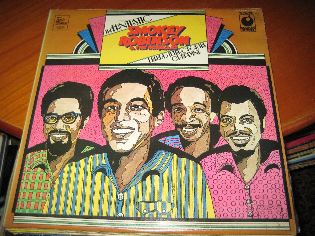 LP, Smokey Robinson + The Miracles: I heard it through the g, Ophalen of Verzenden, Zo goed als nieuw, LP