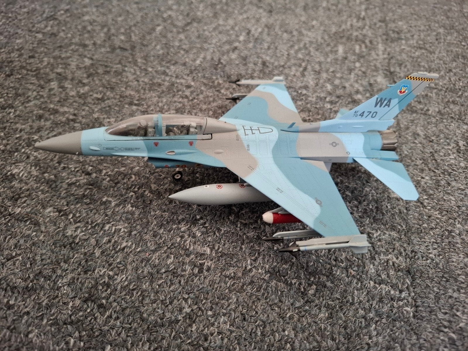 Witty Wings - Lockheed Martin F‑16D Fighting Falcon, Overige merken, 1:72 tot 1:144, Ophalen of Verzenden, Zo goed als nieuw