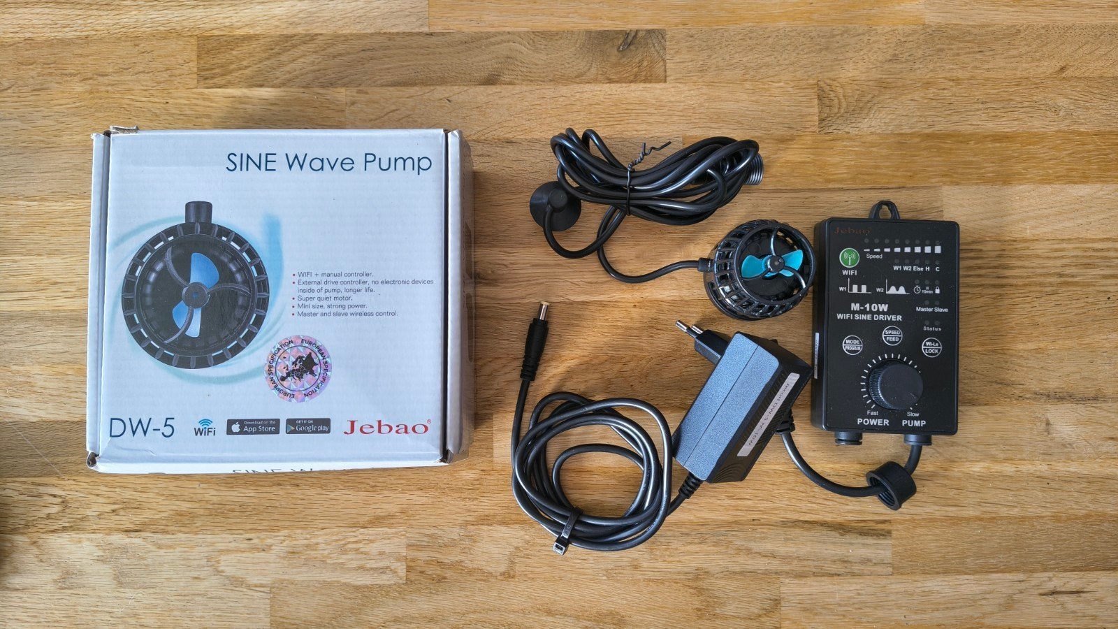Jebao/Jecod DW-5 wavemaker stromingspomp, Ophalen of Verzenden, Zo goed als nieuw