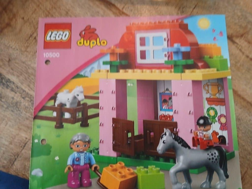 Duplo paardenstal 10500, Overige thema's, Ophalen of Verzenden, Zo goed als nieuw, Duplo