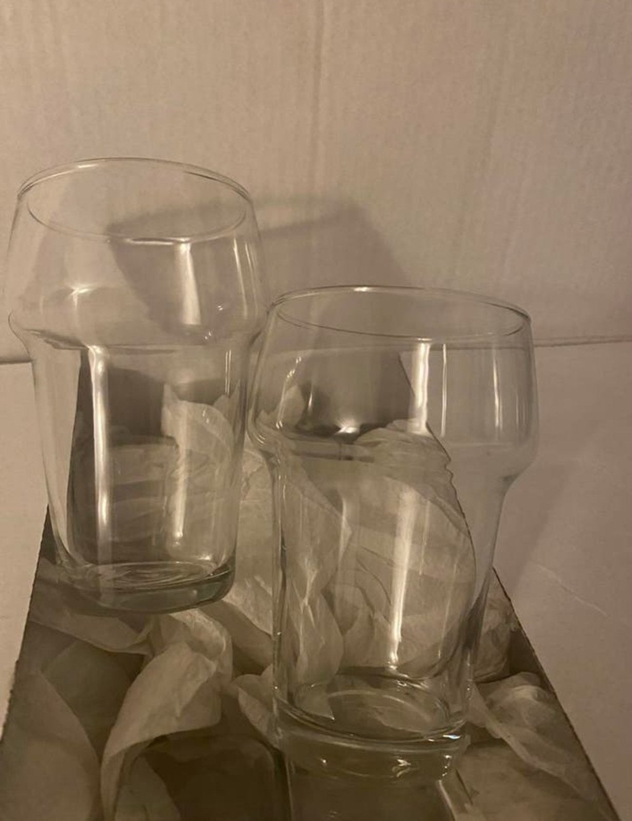30 stuks stapelglazen nieuw, Ophalen of Verzenden, Zo goed als nieuw, Overige merken, Glas