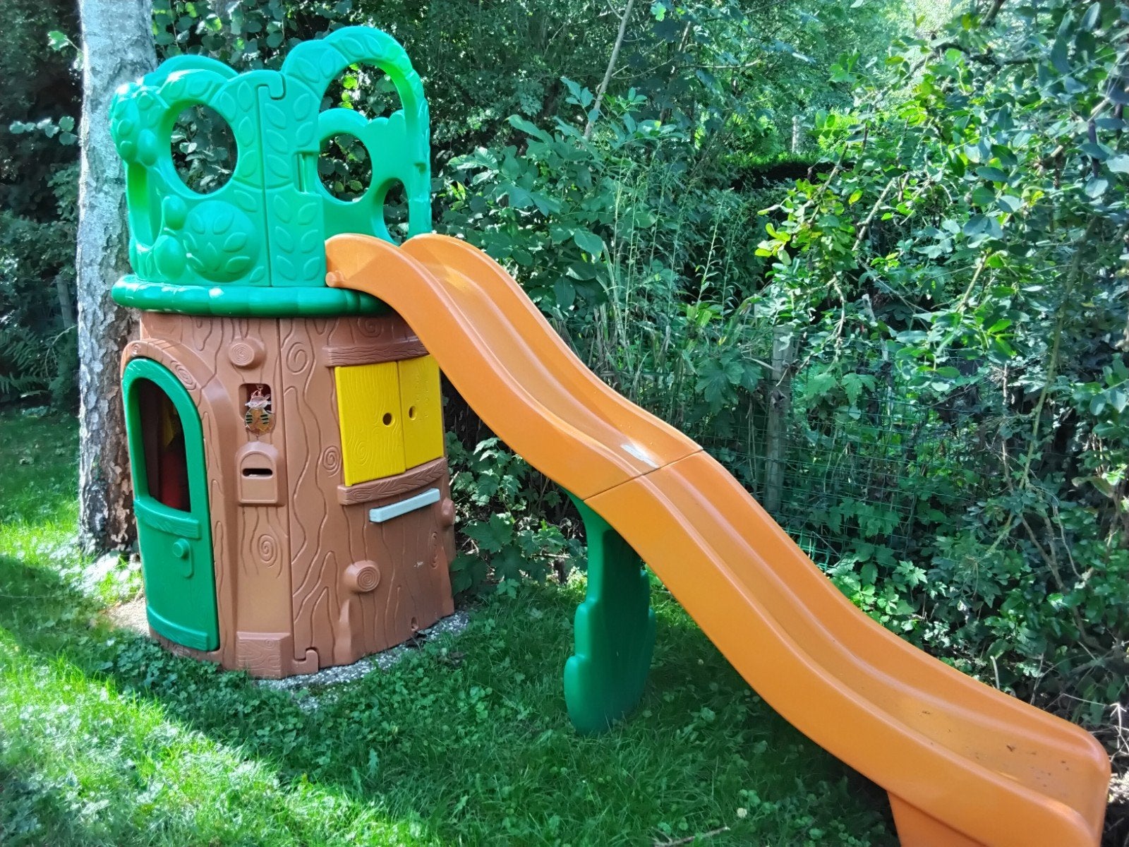speelboom met glijbaan, Ophalen, Gebruikt, Glijbaan