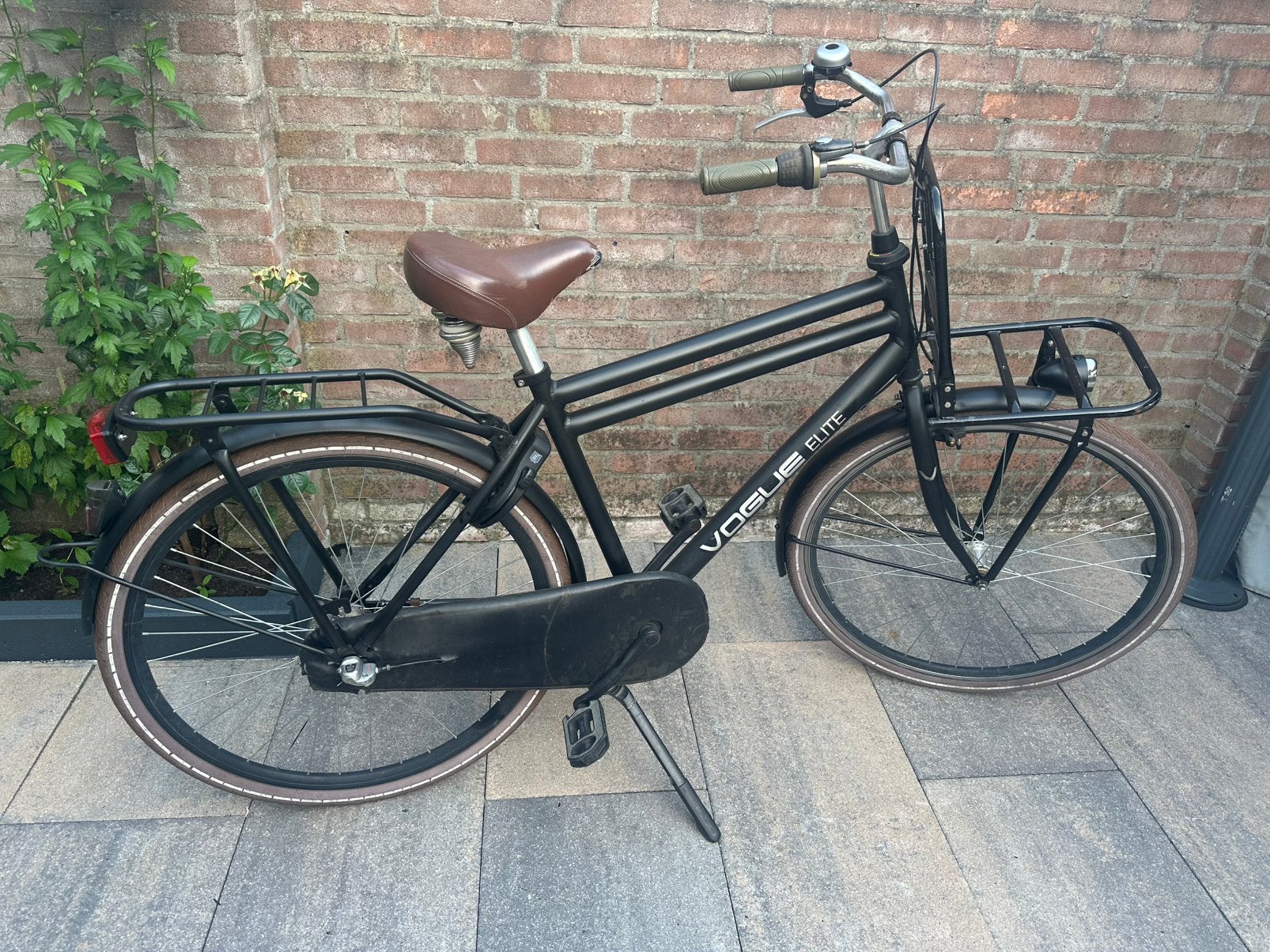 Herenfiets of jongesfiets van merk VOUGE ELITE 28 inch, Terugtraprem, Gebruikt, Versnellingen, Minder dan 49 cm