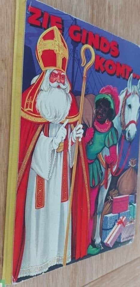 Zie Ginds Komt de Stoomboot Oud SINT BOEK Sinterklaas, Verzenden, Gelezen, Fictie algemeen