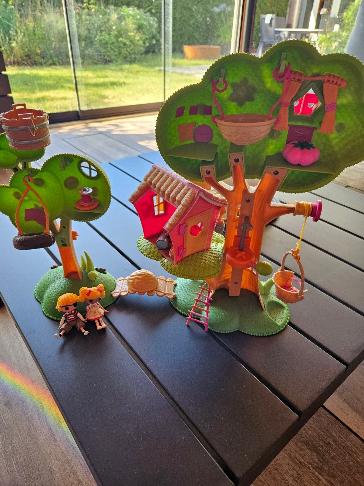 Speelhuisje met 2 bewoners en accessoires, Ophalen of Verzenden