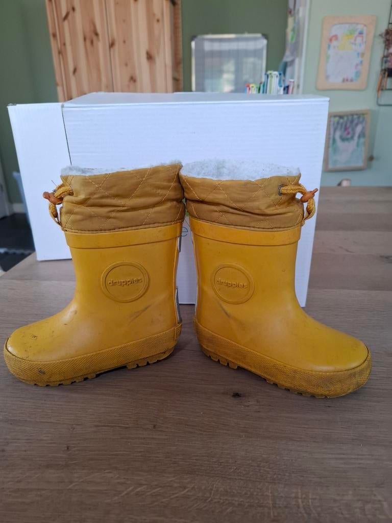 Druppies winter boot okergeel maat 22, Ophalen of Verzenden, Jongen of Meisje, Laarzen
