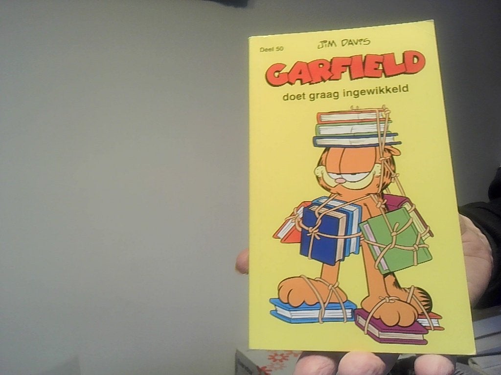 garfield pocket nr 50 garfield doet graag ingewikkeld, Eén stripboek, Ophalen of Verzenden, Zo goed als nieuw