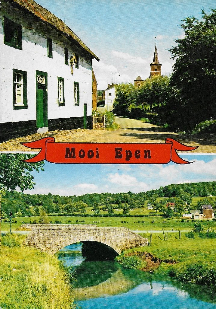 Epen Gelopen Ansichtkaart ( 1113, Verzamelen, Ophalen of Verzenden, 1980 tot heden, Gelopen