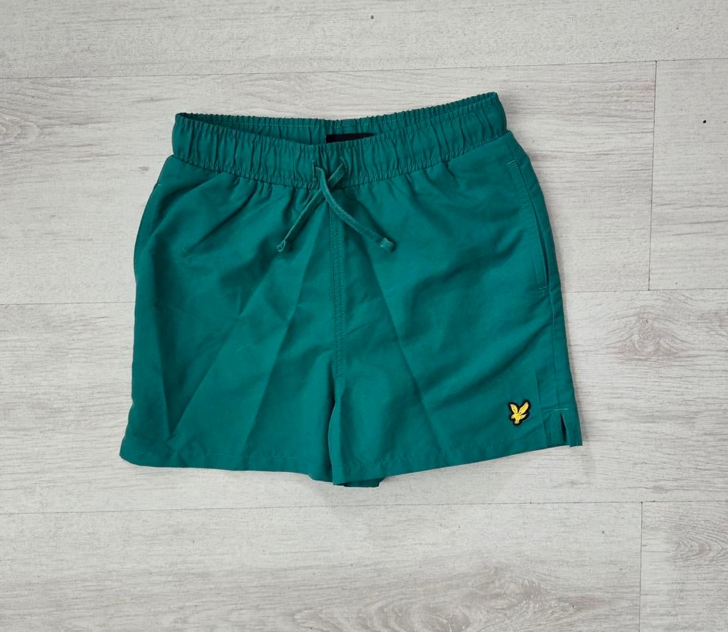 Lyle & Scott zwembroek groen maat 8-9 jaar, Lyle & Scott, Zo goed als nieuw, Zwembroek, Jongen