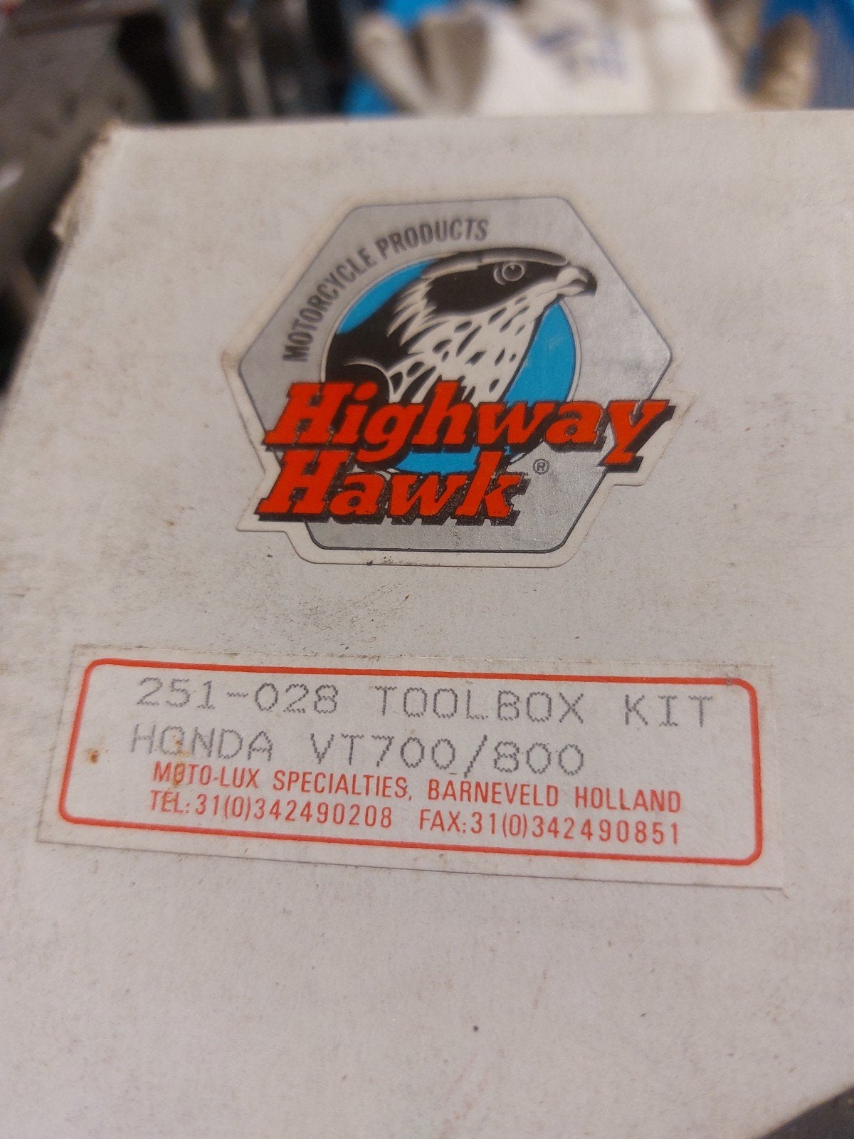 Tool box honda vt700, Motoren, Ophalen of Verzenden