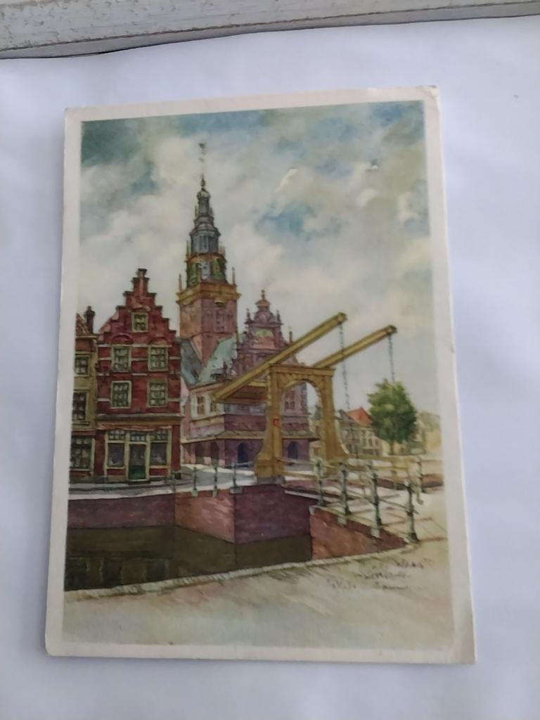 ALKMAAR. DE WAAG. 1951. VOOR HET KIND, Ophalen of Verzenden, 1940 tot 1960, Noord-Holland