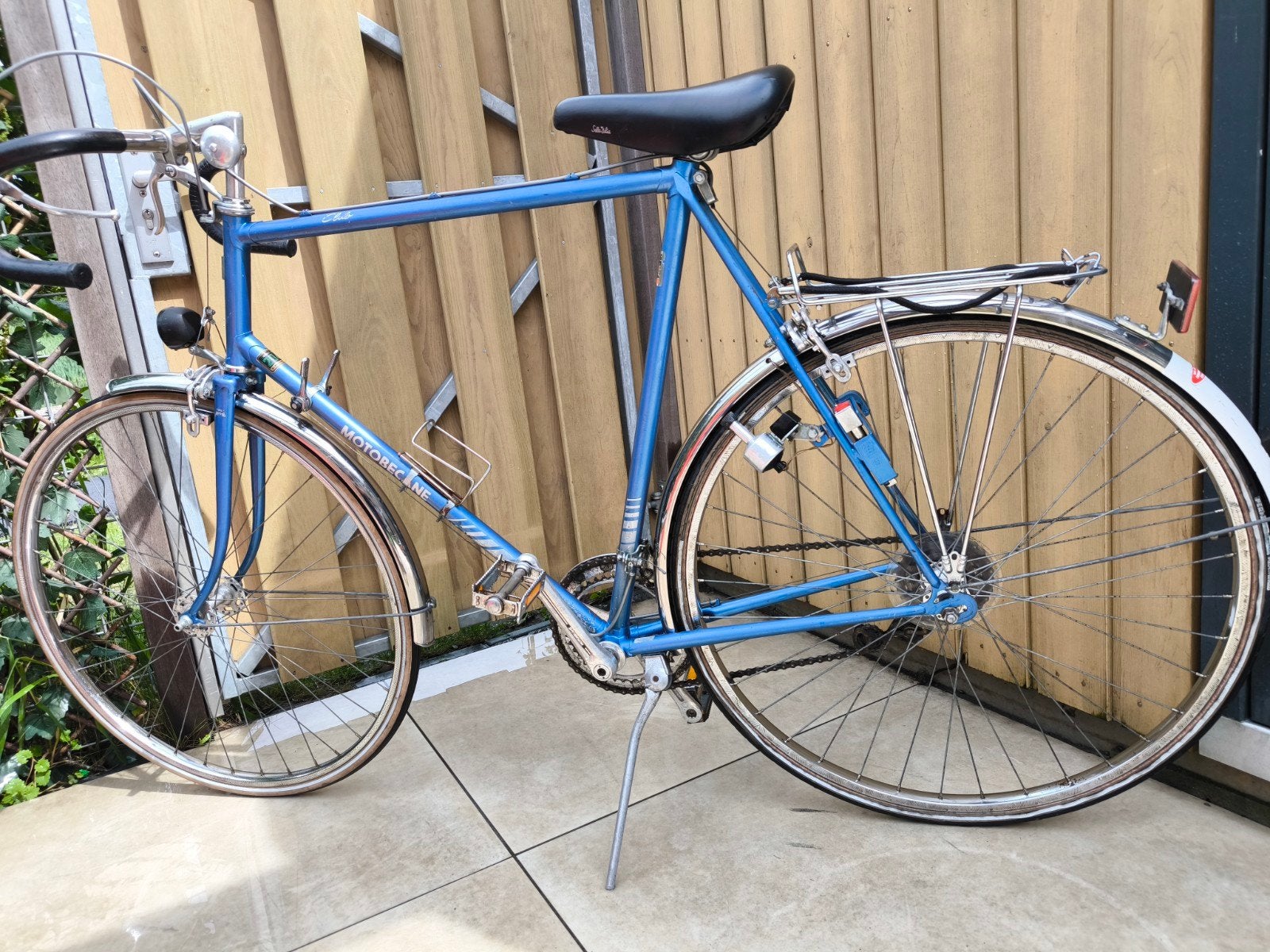 Vintage retro racefiets Motobecane!, Fietsen en Brommers, Fietsen | Racefietsen, 28 inch, Gebruikt, 57 tot 61 cm, Ophalen