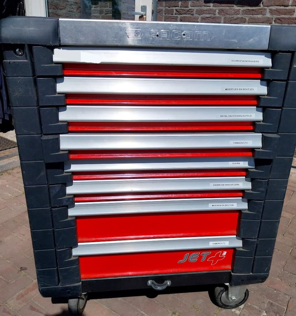 Gereedschapwagen Facom betreft een lege gereedschap wagen., Ophalen, Zo goed als nieuw