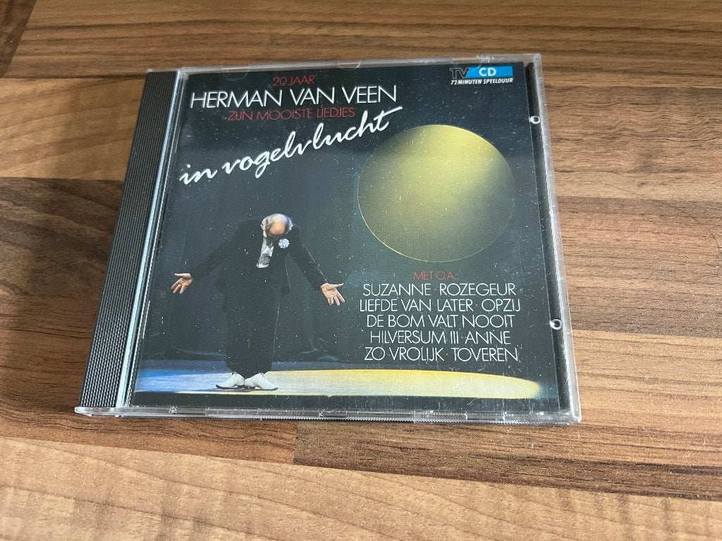 Herman van Veen - In vogelvlucht, Ophalen of Verzenden, Zo goed als nieuw, Album, Inclusief doosje