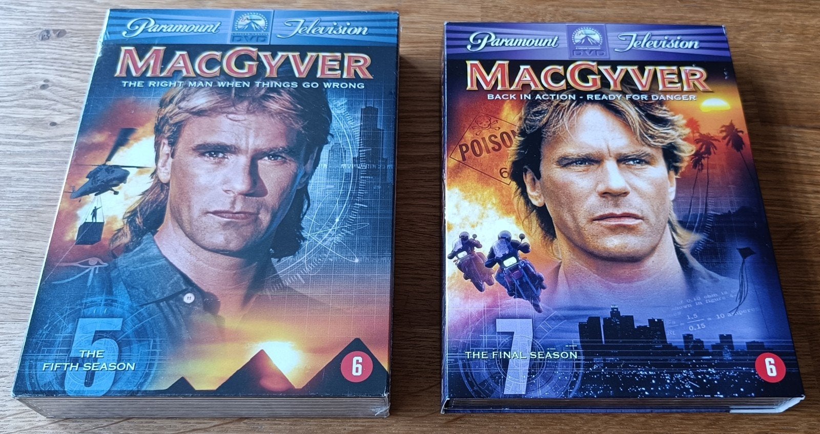 MacGyver Seizoen 5 & 7 DVD Boxsets - Actie & Avontuur, Cd's en Dvd's, Dvd's | Tv en Series, Nederlands, Seizoen 5, Ophalen of Verzenden