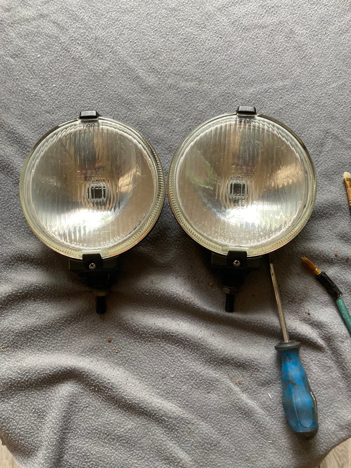 Oldtimer 2 Bosch verstralers type 160, Auto-onderdelen, Ophalen of Verzenden, Gebruikt