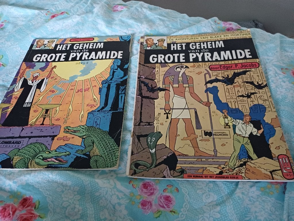 De avonturen van Blake en Mortimer, Edgar P. Jacobs, Ophalen of Verzenden, Zo goed als nieuw, Meerdere stripboeken