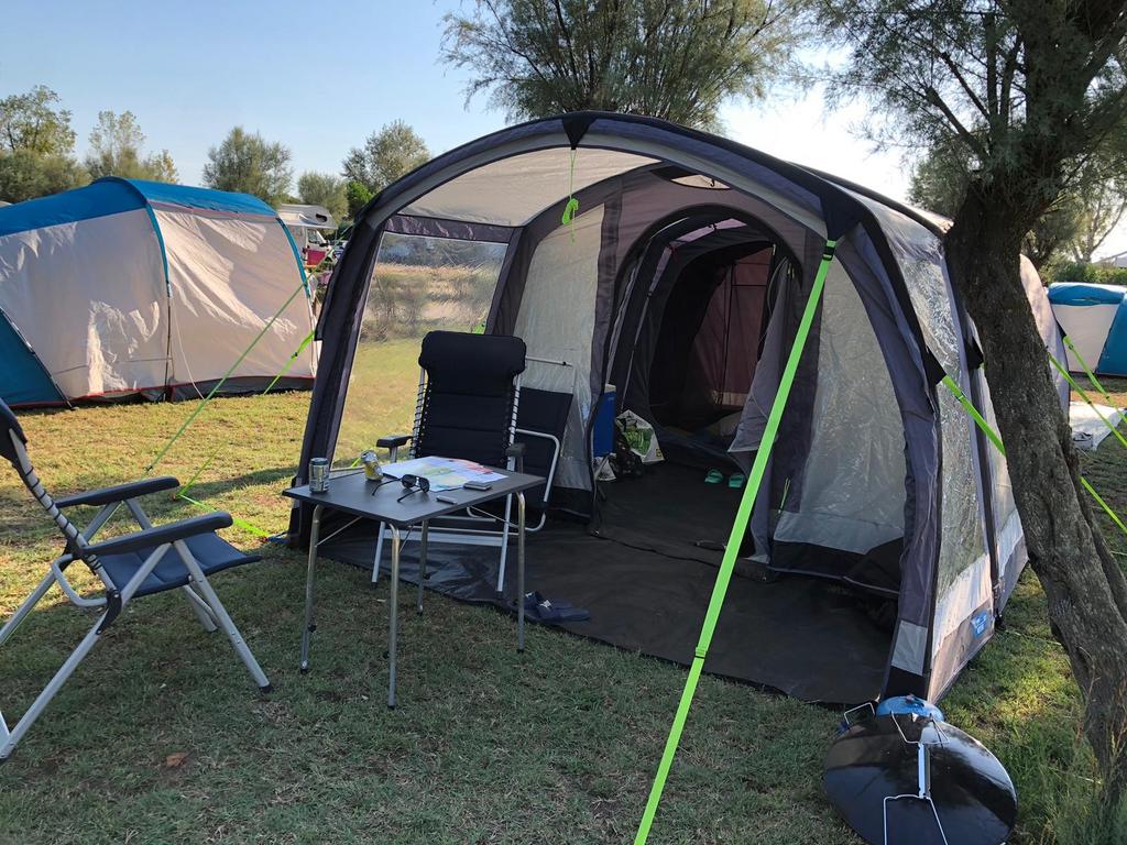 Kampa Haling Air Pro 4 Opblaastent - Waterdicht, Ophalen, Gebruikt, Tot en met 4