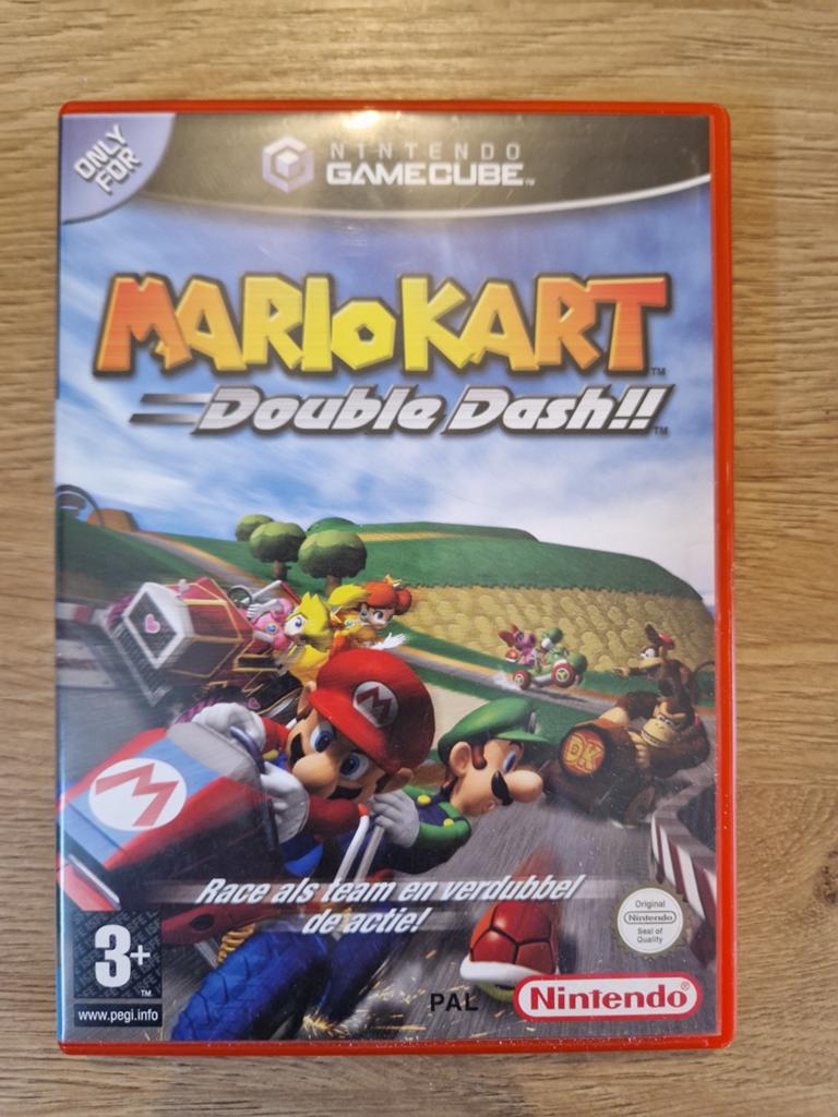 Mario kart double dash (gamecube), Spelcomputers en Games, Ophalen, Gebruikt, Racen en Vliegen, 3 spelers of meer
