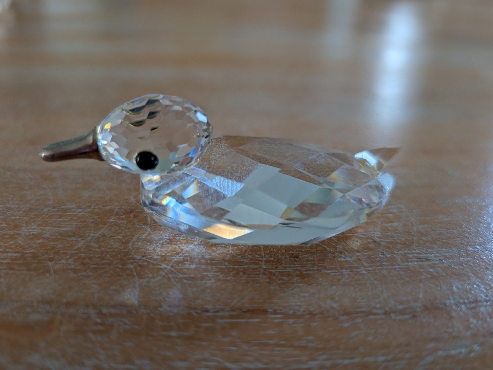Swarovski zilverkristal beestjes, Ophalen of Verzenden, Gebruikt, Hond of Kat, Beeldje of Figuurtje