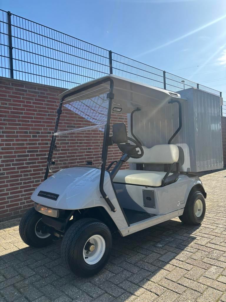 Prachtige Elektrische Golfkar Met Grote Gesloten Werkbak, Ophalen of Verzenden, Zo goed als nieuw, Golfkar, Overige merken