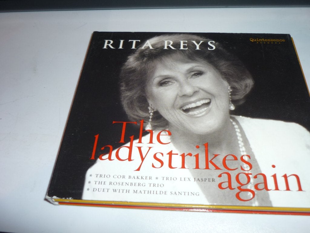 Rita Reys - The Lady Strikes Again (CD), Gebruikt, Verzenden, Inclusief doosje, Jazz