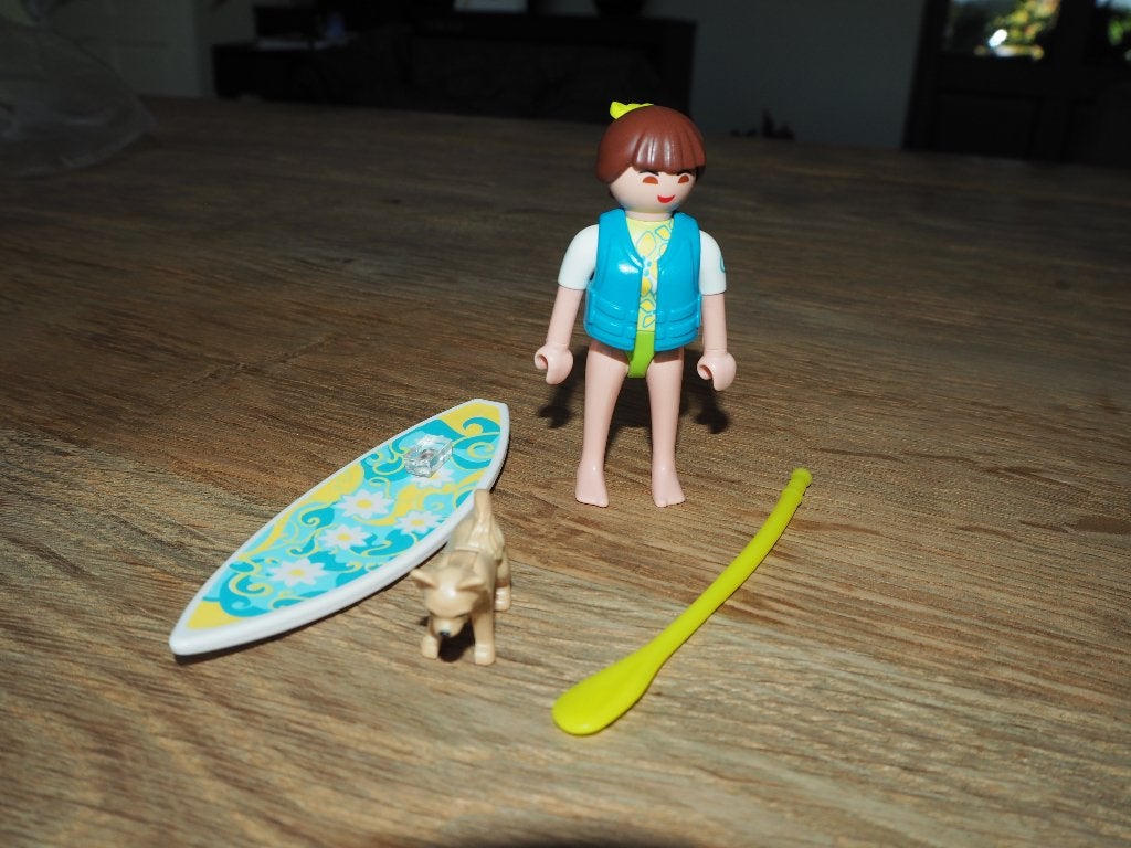 Playmobil 9354 peddelsurfer / supper, Complete set, Special plus, Ophalen of Verzenden, Zo goed als nieuw